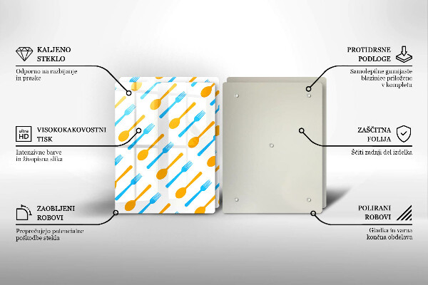 Tábua de cortar Garfos e colheres