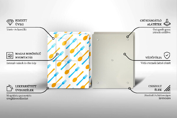 Tábua de cortar Garfos e colheres