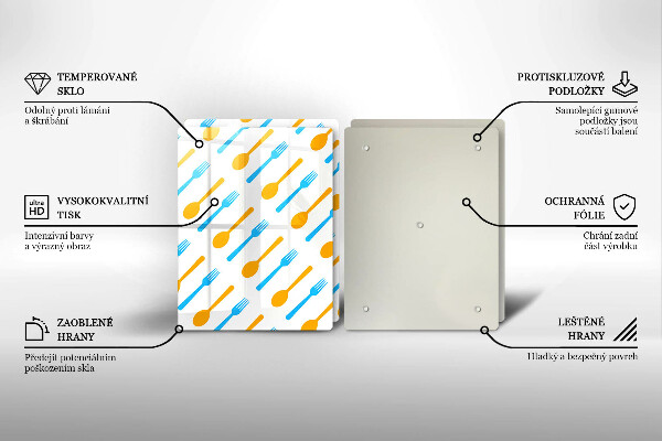 Tábua de cortar Garfos e colheres