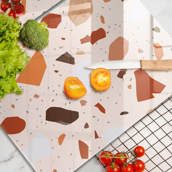 Tábua de vidro Grés decorativo