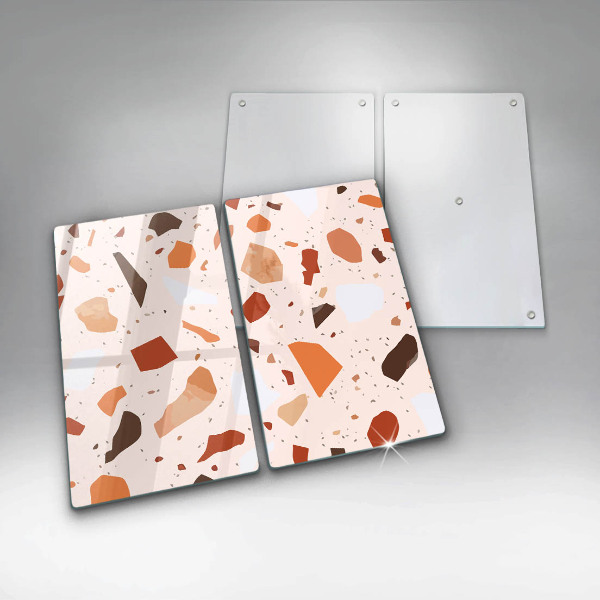 Tábua de vidro Grés decorativo