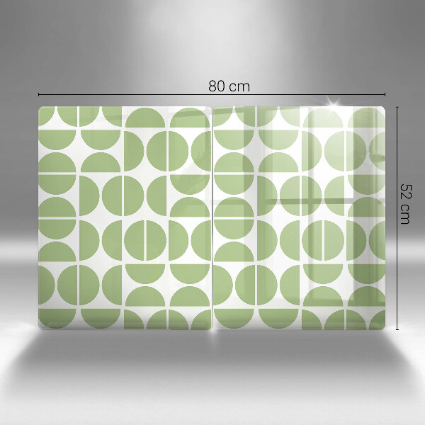 Tábua para cozinha Padrão de formas boho