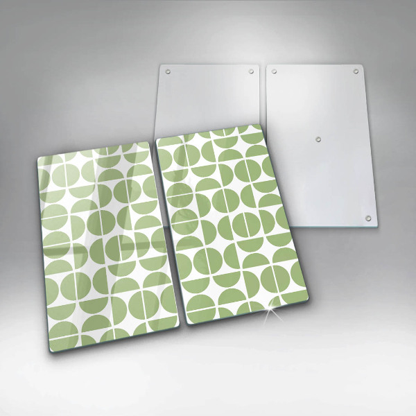 Tábua para cozinha Padrão de formas boho