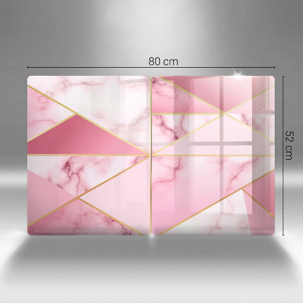 Tábua cozinha Mármore geométrico