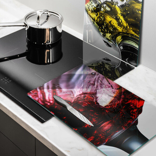 Tábua para corte Taças de vinho