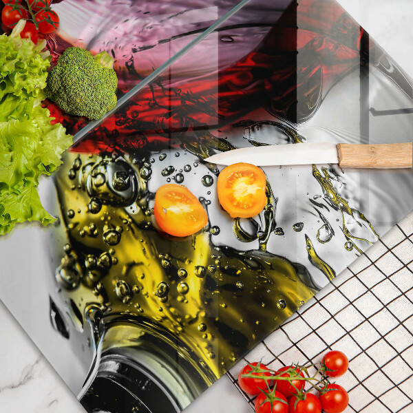 Tábua para corte Taças de vinho