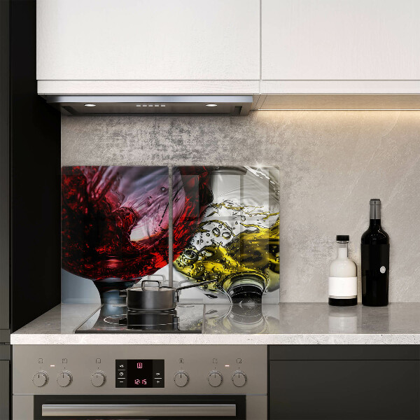 Tábua para corte Taças de vinho