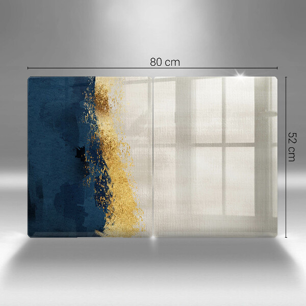 Tábua de corte Ouro abstrato