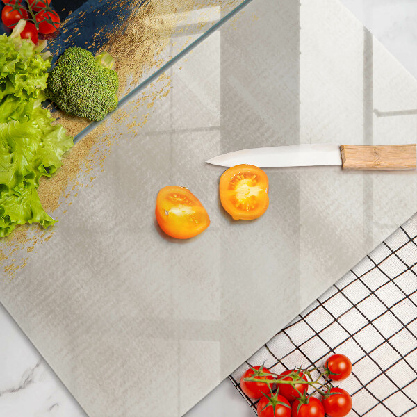 Tábua de corte Ouro abstrato