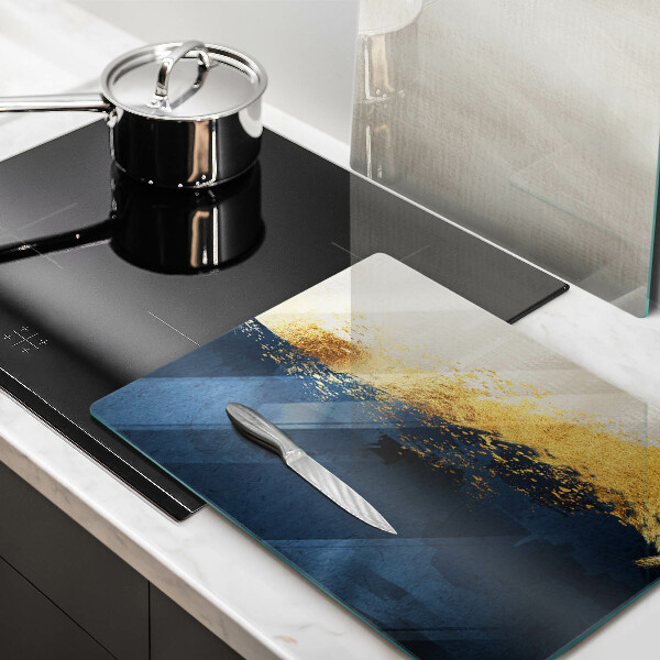 Tábua de corte Ouro abstrato