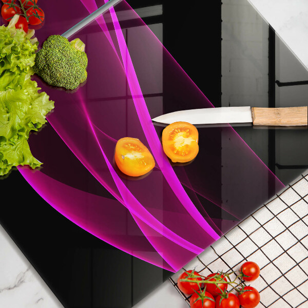 Tábua de corte Abstração rosa