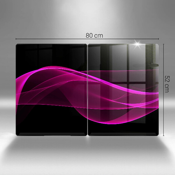 Tábua de corte Abstração rosa