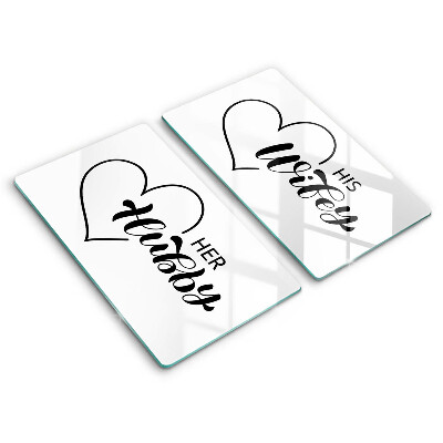 Tábua de cortar alimentos Inscrição, frase, padrão