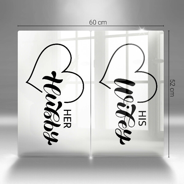 Tábua de cortar alimentos Inscrição, frase, padrão