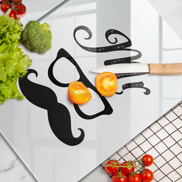 Tábua de corte Sra. Sr. - Inscrição, frase