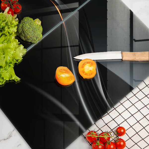 Tábua de vidro Design 3D abstrato