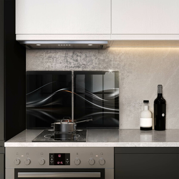 Tábua de vidro Design 3D abstrato