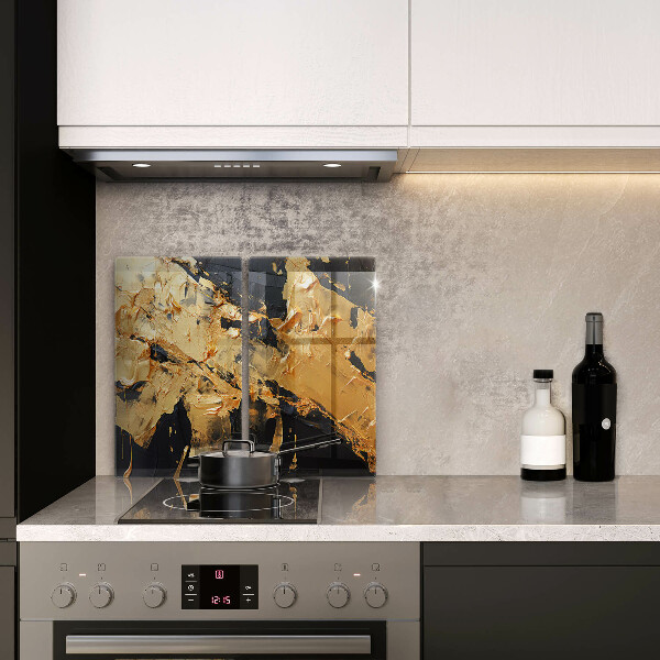 Tábua de vidro Textura de tinta elegante