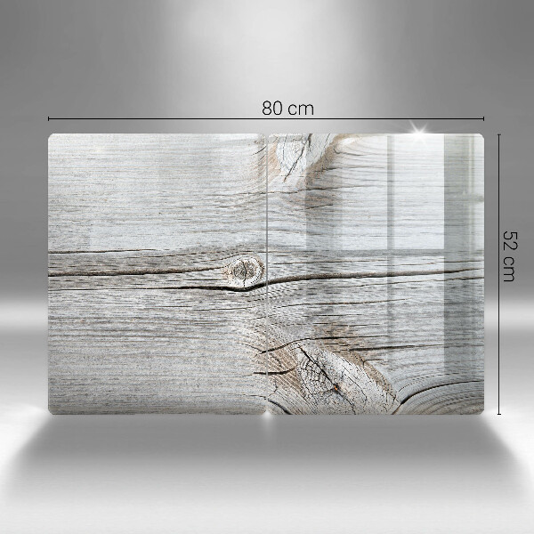 Tábua de corte de vidro Estrutura de madeira leve