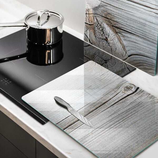 Tábua de corte de vidro Estrutura de madeira leve