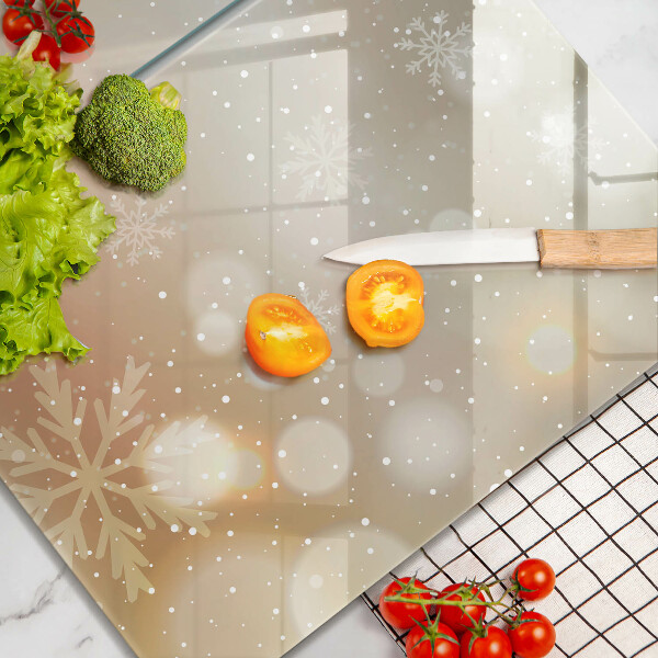 Tábua de cortar Flocos de neve