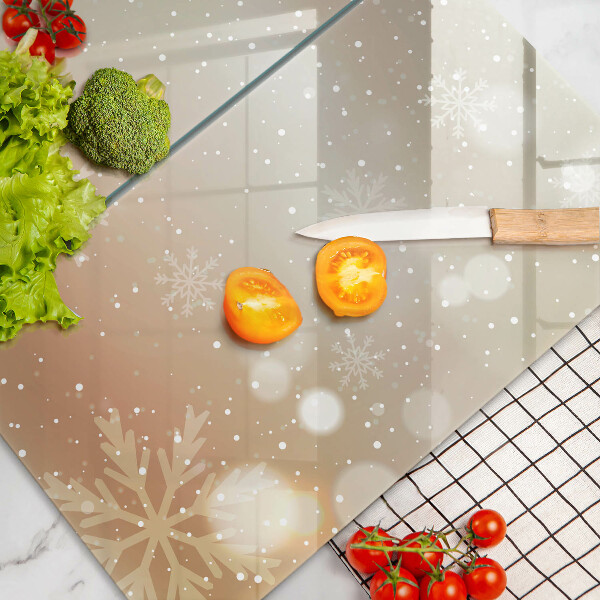 Tábua de cortar Flocos de neve