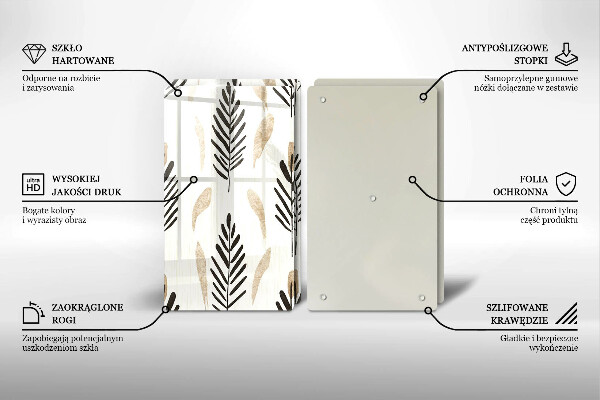 Tábua corte Plantas Boho