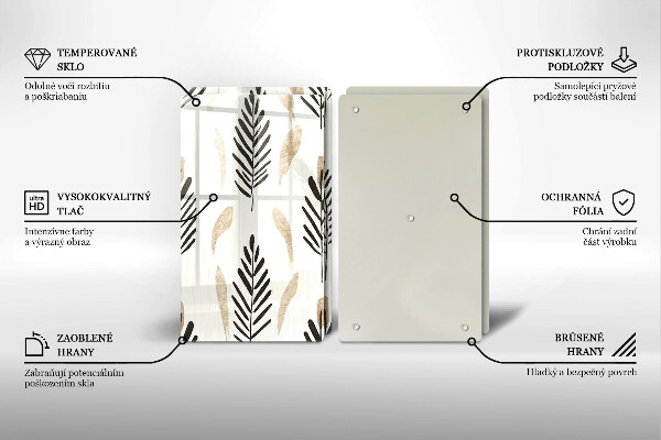 Tábua corte Plantas Boho