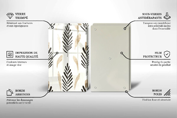 Tábua corte Plantas Boho