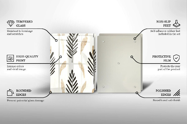 Tábua corte Plantas Boho