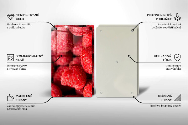 Tábua para corte Framboesa