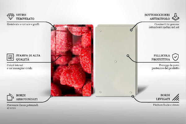 Tábua para corte Framboesa