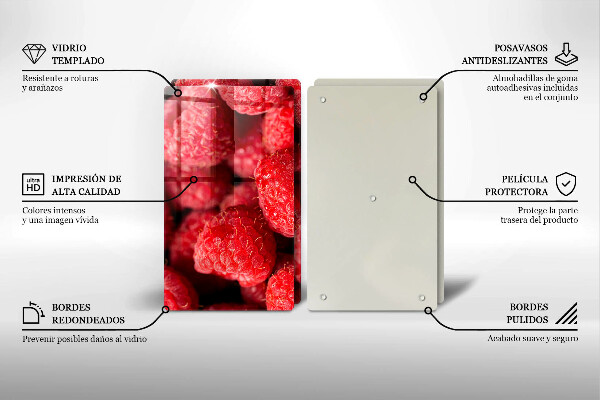 Tábua para corte Framboesa