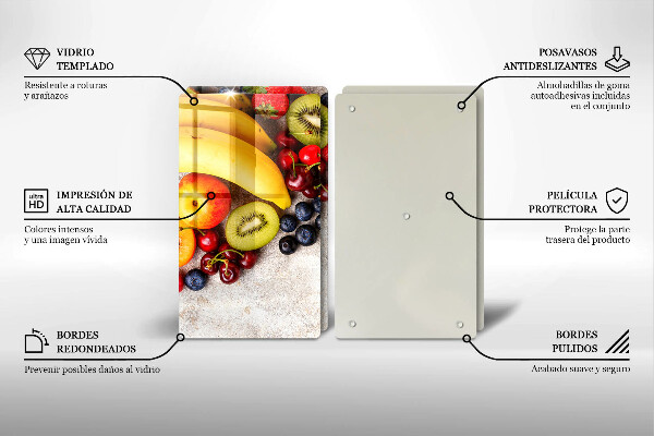 Tábua cozinha Frutas de Natal