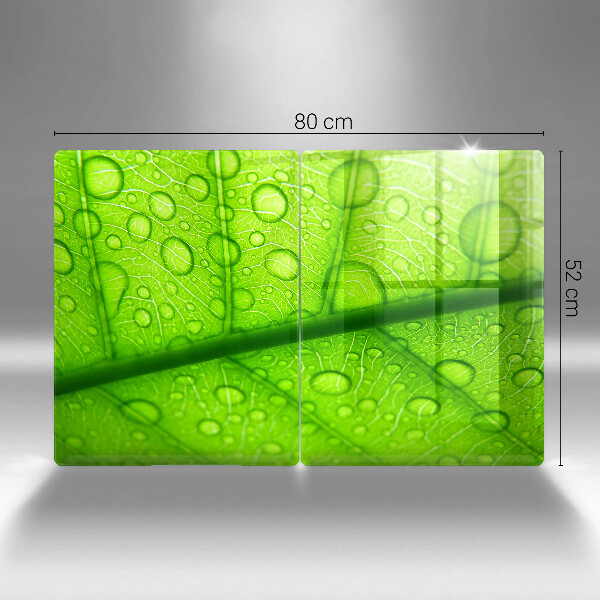 Tábua de cortar Close-up de uma folha