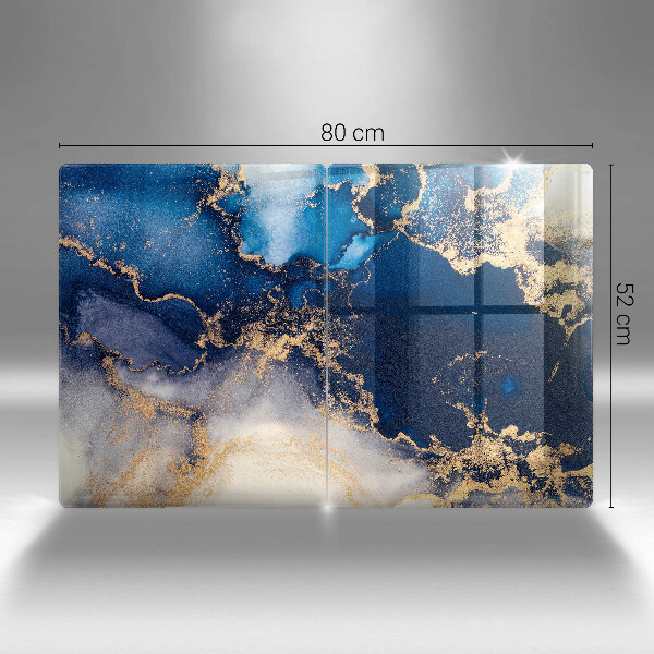 Tábua cozinha Abstração de mármore