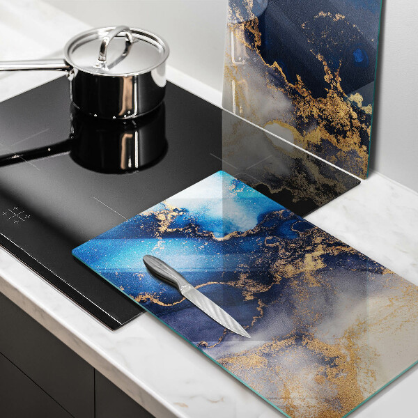 Tábua cozinha Abstração de mármore