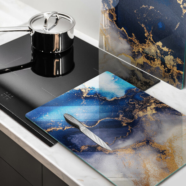 Tábua cozinha Abstração de mármore