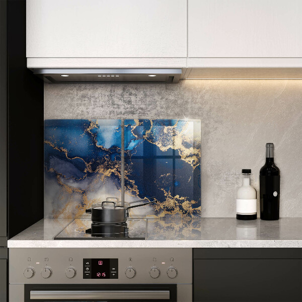 Tábua cozinha Abstração de mármore