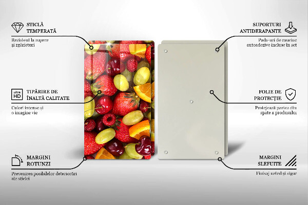 Tábua para cozinha Frutas de verão