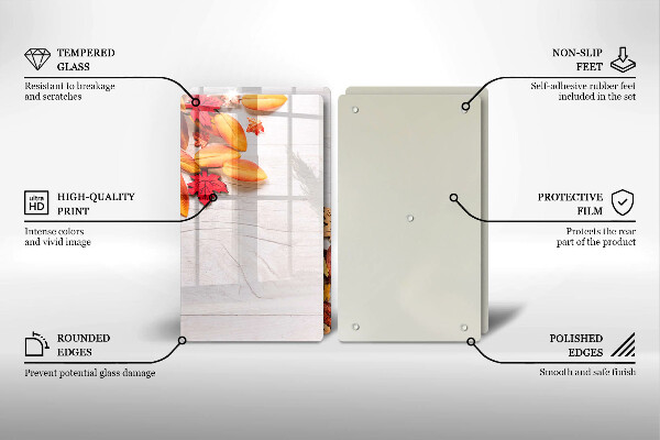 Tábua para corte Folhas de outono