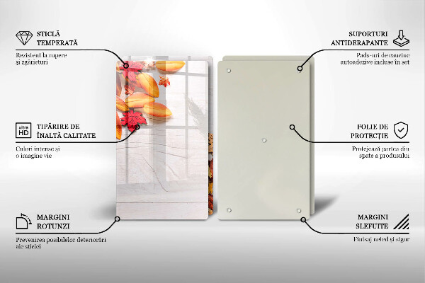 Tábua para corte Folhas de outono