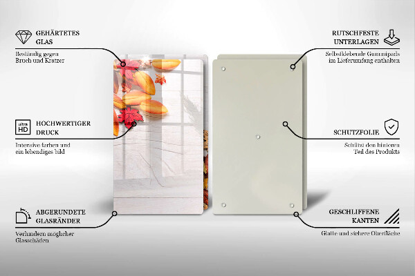 Tábua para corte Folhas de outono