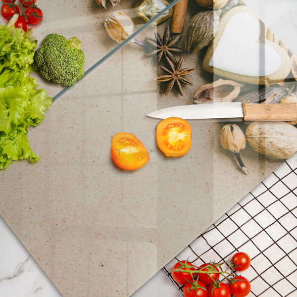 Tábua de corte de vidro decorações de Natal