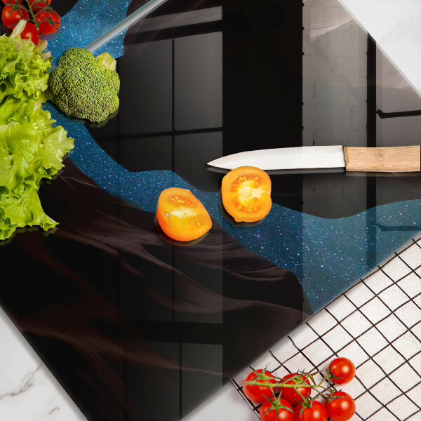 Tábua de cortar de vidro Céu estrelado