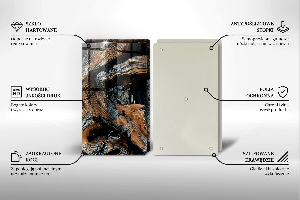 Tábua de cortar Padrão abstrato