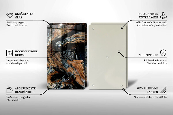 Tábua de cortar Padrão abstrato