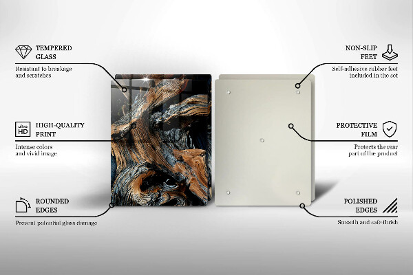 Tábua de cortar Padrão abstrato