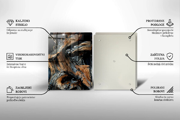 Tábua de cortar Padrão abstrato