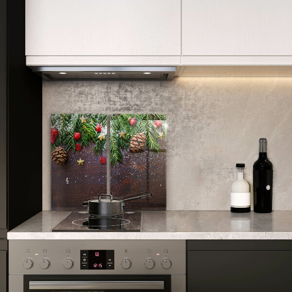 Tábua corte decoração de natal